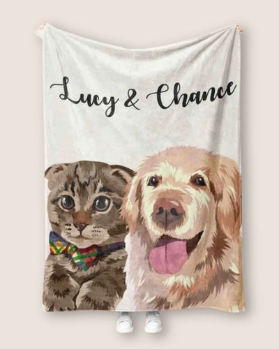 A blanket with your pet