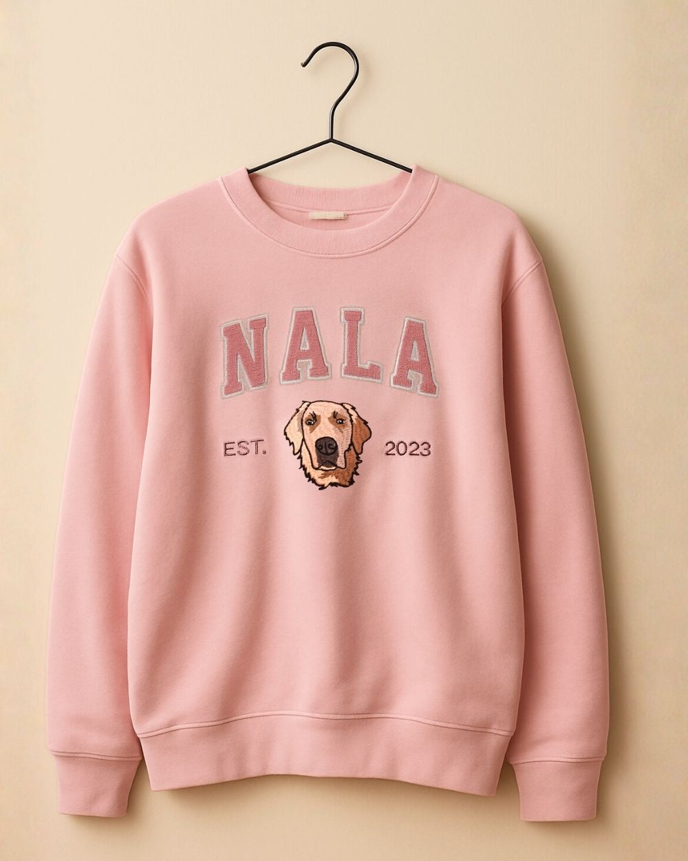 Embroidered University Sweater