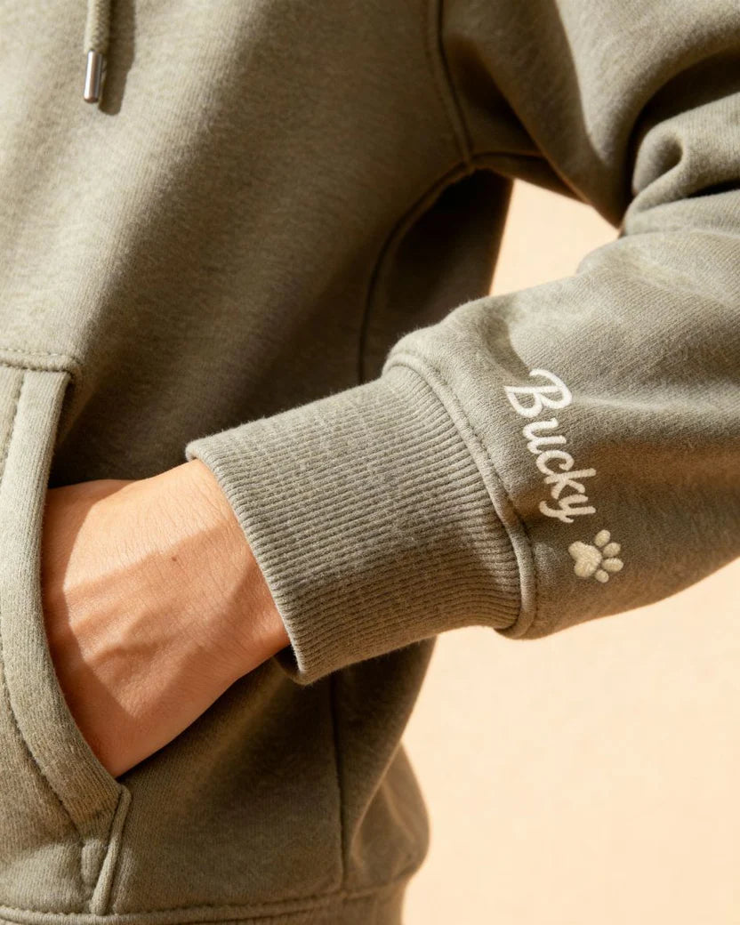 Embroidered University Hoodie